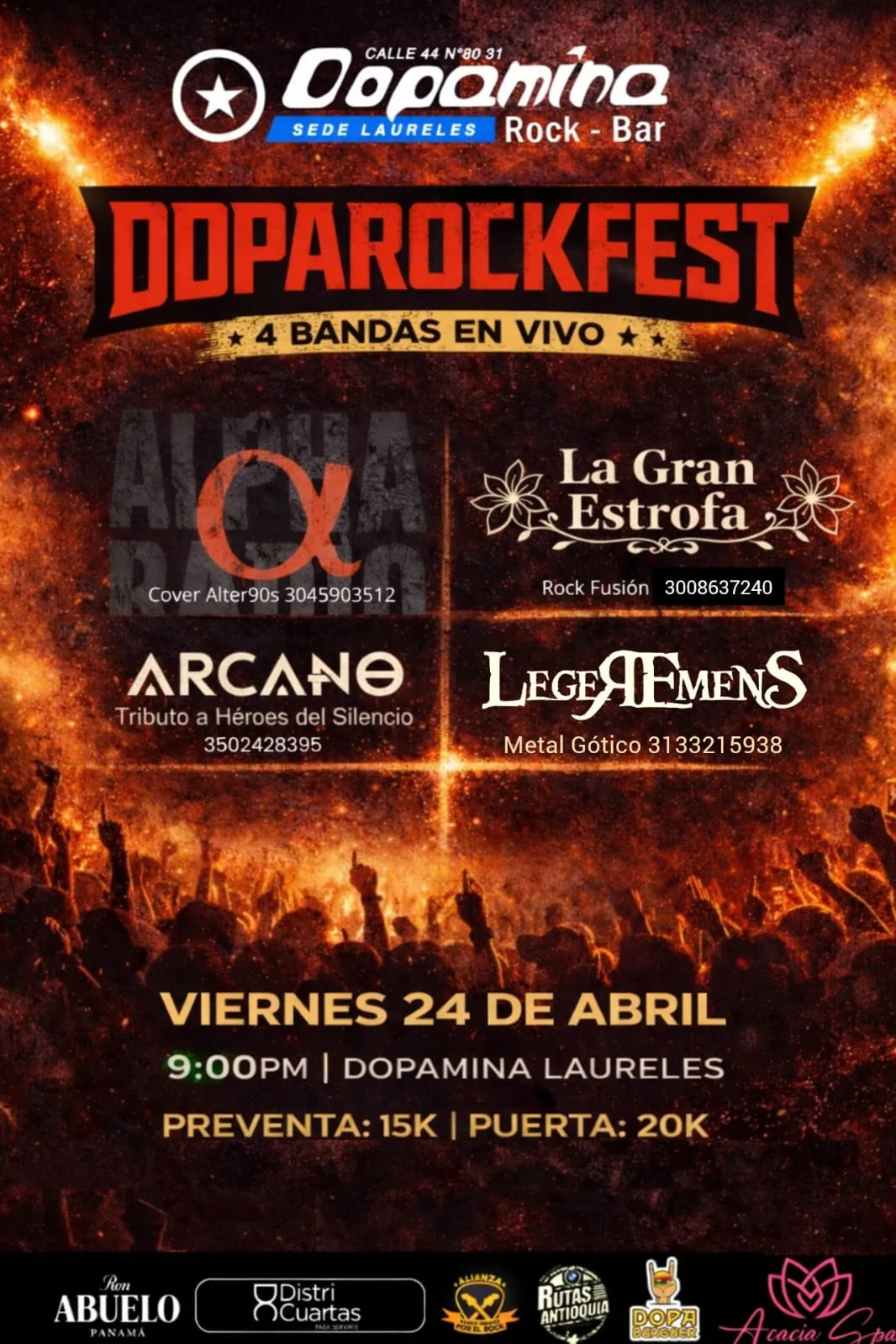 Cartel del evento